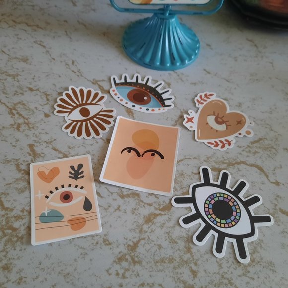🌟FREE with purchase🌟 Third Eye Vinyl Sticker Decal - Pack of 6! - Picture 11 of 12